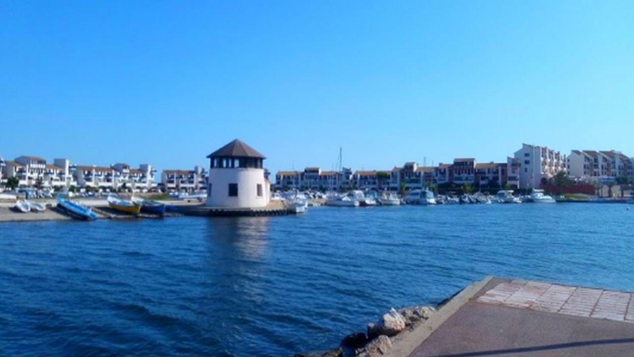 Appartement Tout Confort A Cap Coudalere Avec Vue Magnifique Sur Le Canigou Au Bord Du Lac - Check In Automatise - Parking Gratuit - Aire De Jeux D'Enfants - Le Barcarès Exterior foto